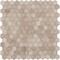 Msi Honeycomb Hexagon SAMPLE Natural Marble Mesh-Mounted Mosaic Floor And Wall Tile ZOR-MD-0430-SAM - alternate 2